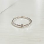 Silver Zircon Queen of Venus Ring