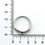 Stunning New Silver Ring With Zircons For Him - Image 4