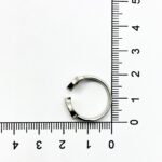 Multiple Zircon Diamond Silver Ring - Image 3