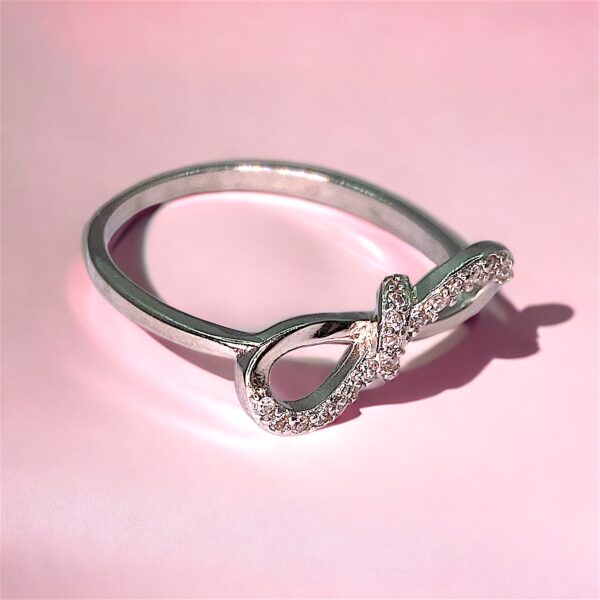 Infinity 925 Sterling Silver Ring - Image 2