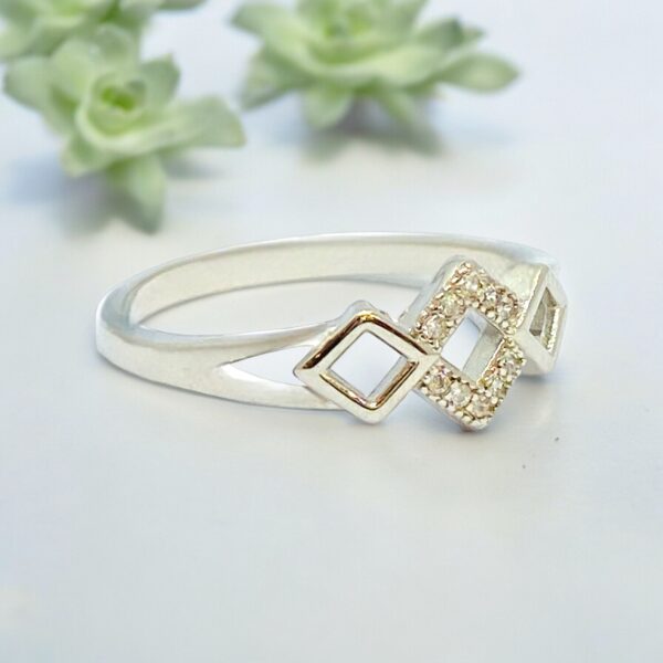 Sterling Starlight 92.5 Silver Ring - Image 5