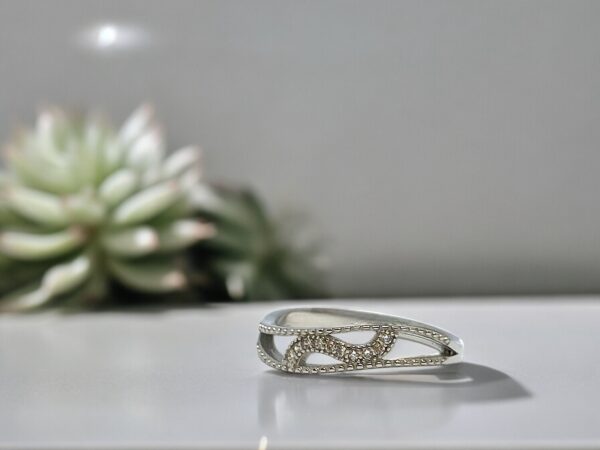 Ocean Wave 92.5 Sterling Silver ring - Image 4