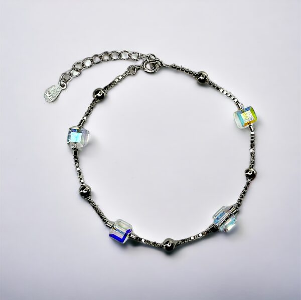 Radiant Charm Diamond Accent Bracelet - Image 3