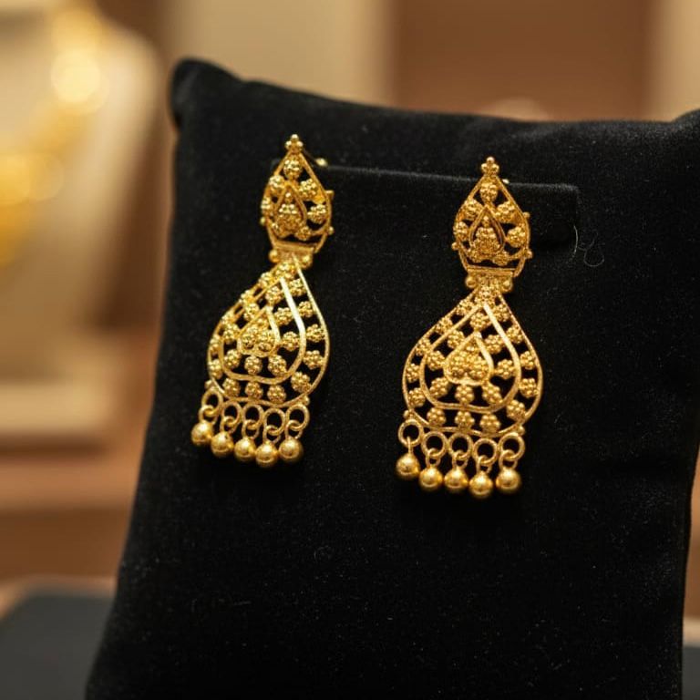Arabi Gold Earring | SANJ